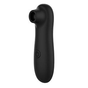 XOXO Modern Clitoris Stimulator (Black), podtlakový masér klitorisu