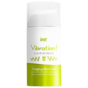 Intt Vibration! Tingling Gel (Caipirinha), stimulační gel na rty a klitoris