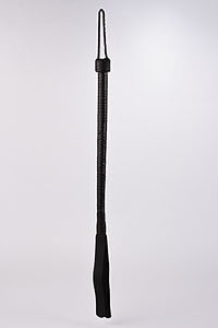 Devil Sticks Kid Leather Cat Tails Flogger (Black), kožený bdsm bič