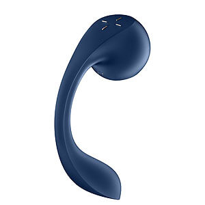 Satisfyer Pro+ Wave 4 Connect App (Dark Blue), pulzační vibrátor